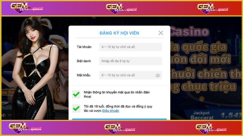 Đăng Ký GemWin 2025: Hướng Dẫn Chi Tiết Cho Người Mới 2 Hướng Dẫn Đăng Ký GemWin 2025 Từng Bước Chi Tiết