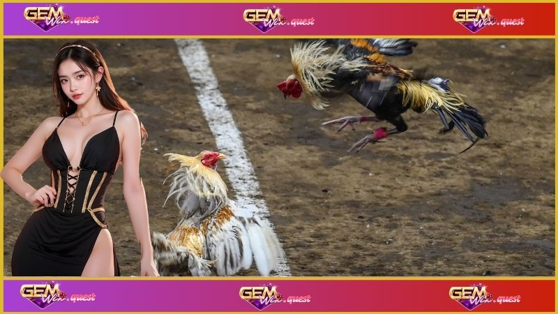 Hình ảnh 2 chiến kê trong trận C2