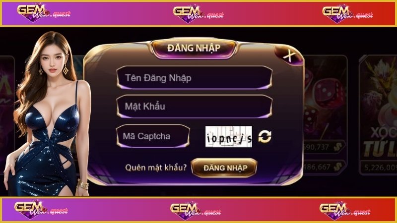 Cách thức đăng nhập không thể đơn giản hơn