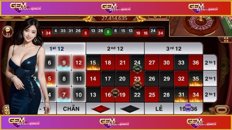 Hệ thống game xí ngầu đặc biệt của Gemwin