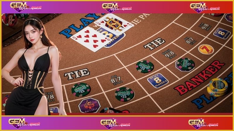 Luật rút bài của Baccarat Gemwin