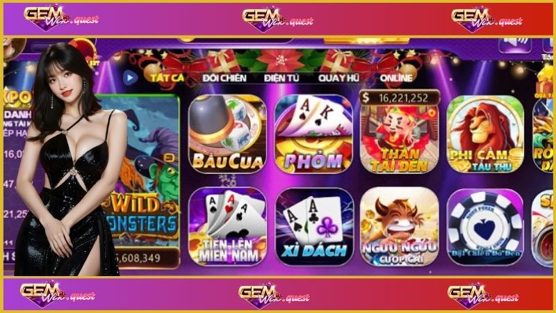 Tìm hiểu về game bài đổi thưởng tại Gemwin