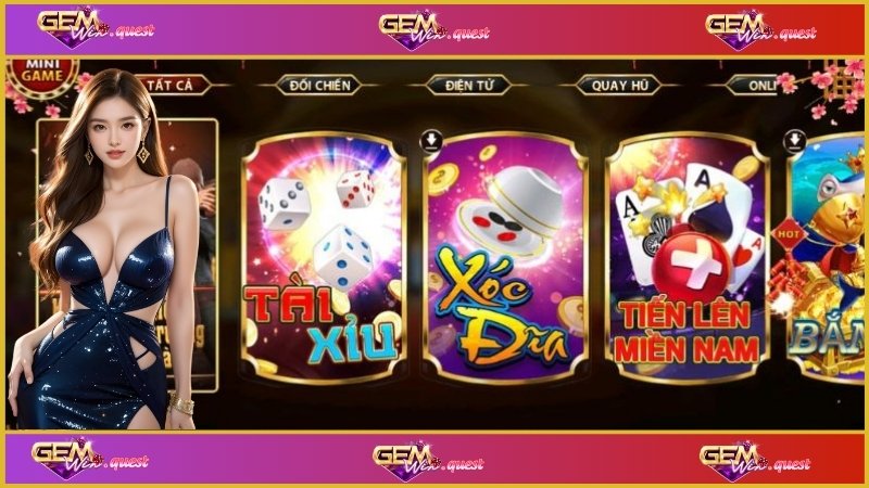 Tổng hợp những trò chơi nổi bật trong game bài đổi thưởng